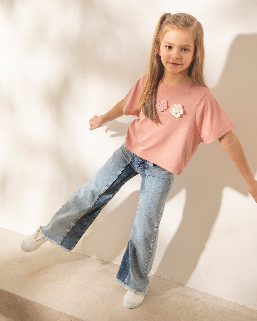 Remera Monica Rosa