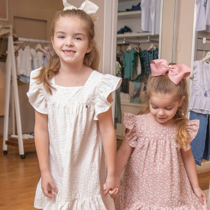 Vestido Canesu Broderie natural