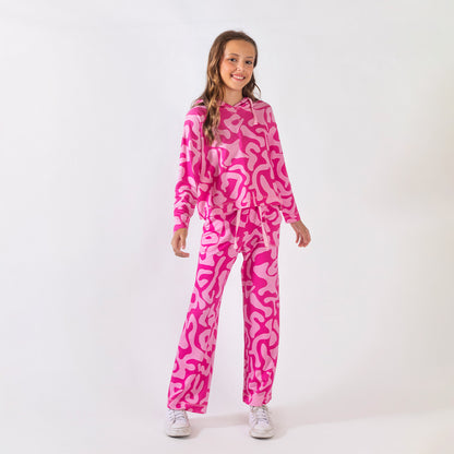 Pantalon Campana Recife Fucsia