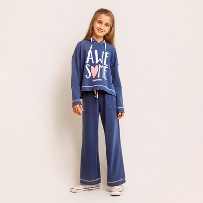 Pantalón Campana Azul Denim