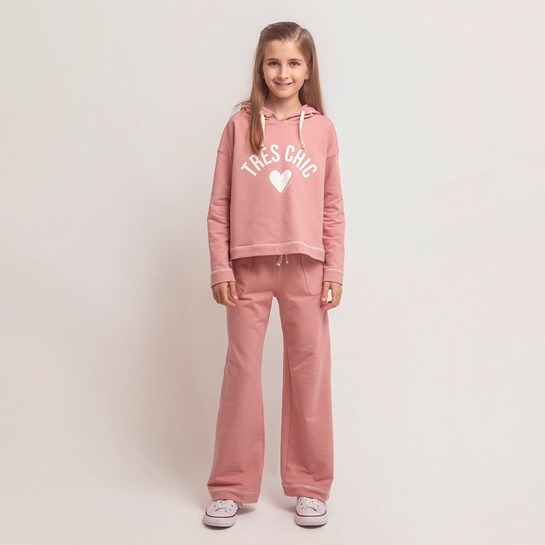 Pantalon Campana Rosa