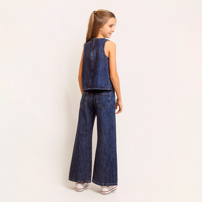 Jeans Campana Kiara Azul