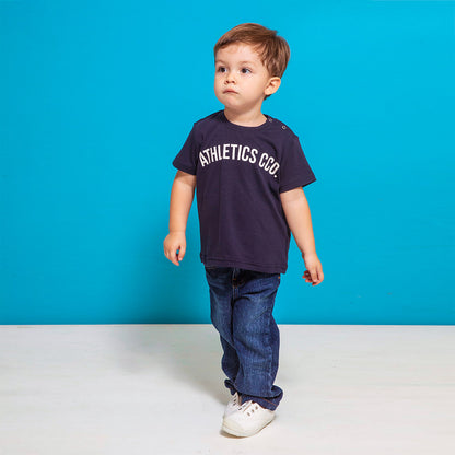 Remera Varon Athletics Azul