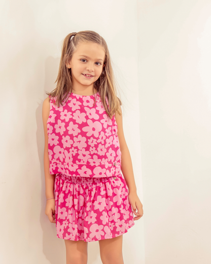 Blusa Bruna Magnolia Fucsia