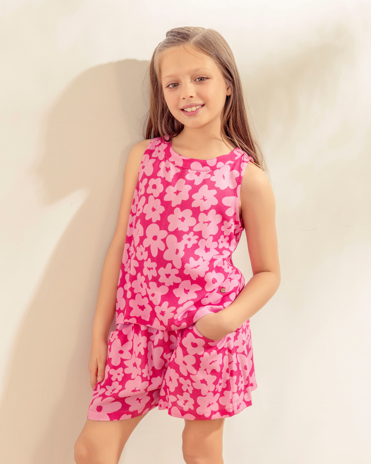 Blusa Pao Magnolia Fucsia