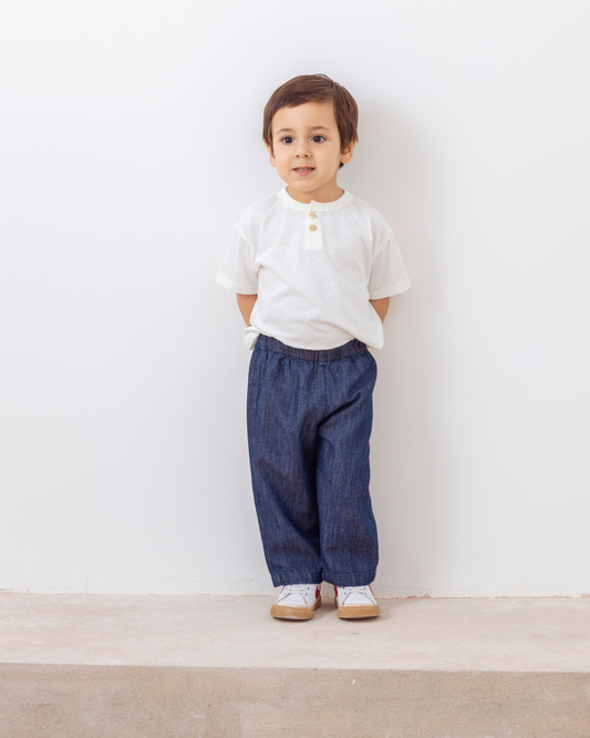 Pantalon Bebe Varon Denim