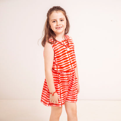 Blusa Amelia batik rojo