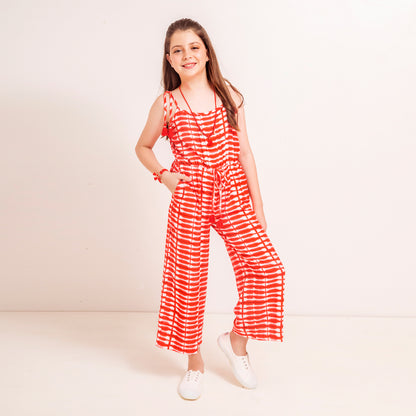 Mameluco largo batik rojo