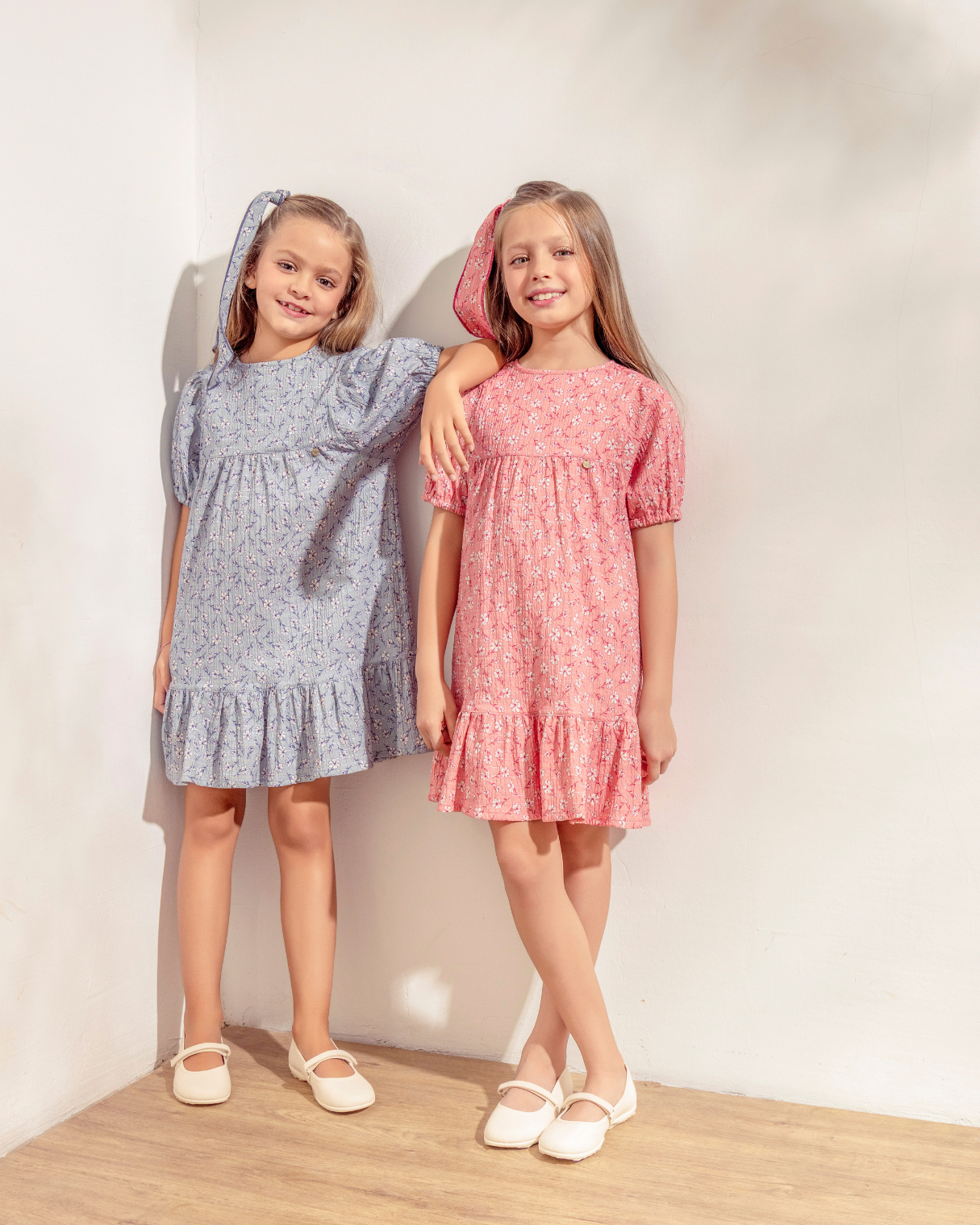 Vestido Marta Flores Rosa