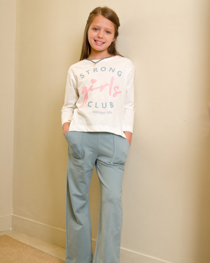 Pantalon Buzo Petroleo Beatiful