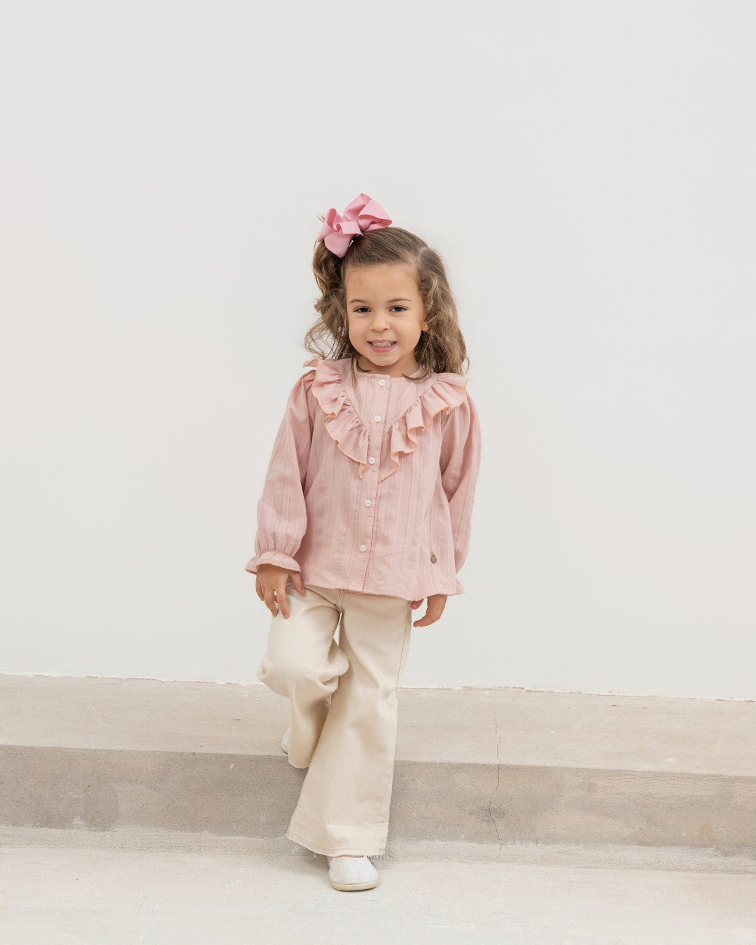 Camisa Renate Rayas Rosa
