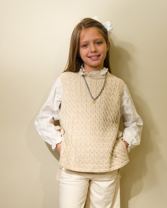 Chaleco Luli Beige