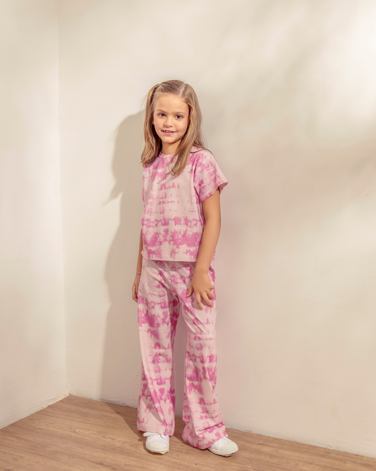 Pantalon Nara Batik Rosa