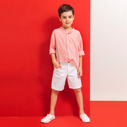 Camisa Pepe rayas rojas ML