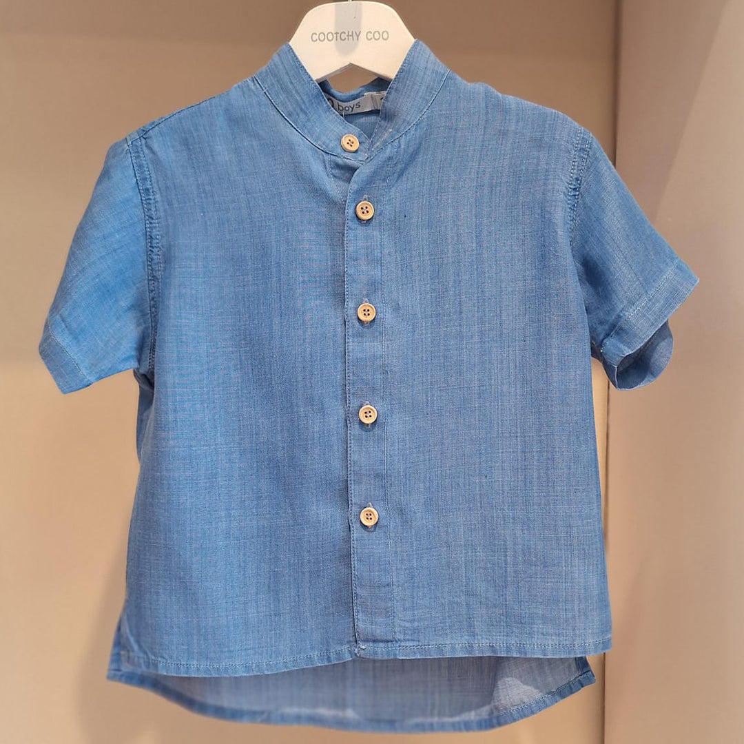 Camisa Pipe Azul Denim