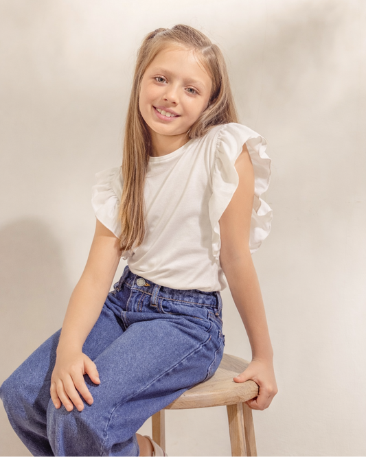 Remera Volados Natural