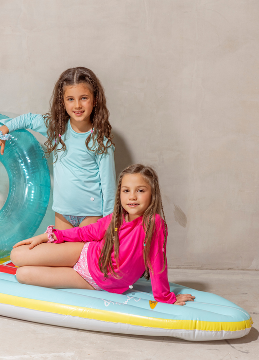 Remera de Playa Fucsia