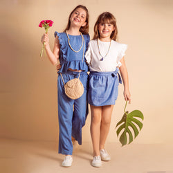 Short Pollera Denim