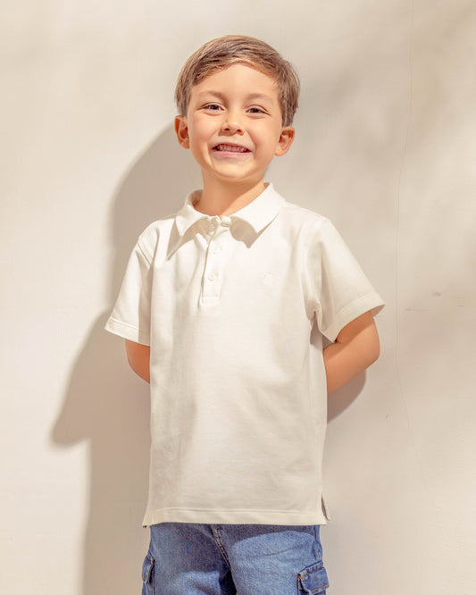 Remera Polo Natural