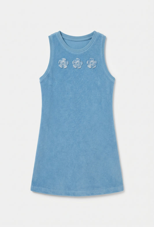 Vestido Towell Celeste