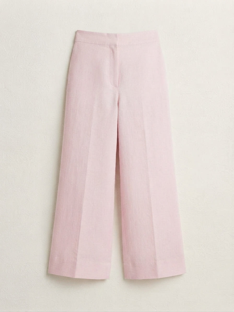Pantalon Jurucha Lino Rosa