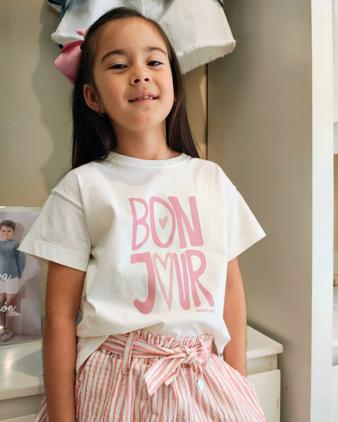 Remera Londres Bonjour Natural