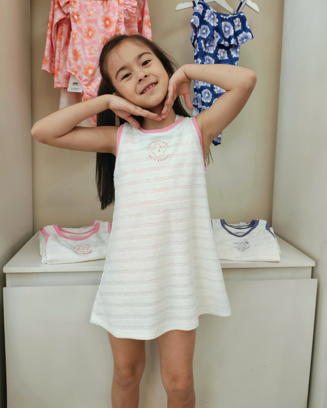 Vestido Towell Summer Rosa