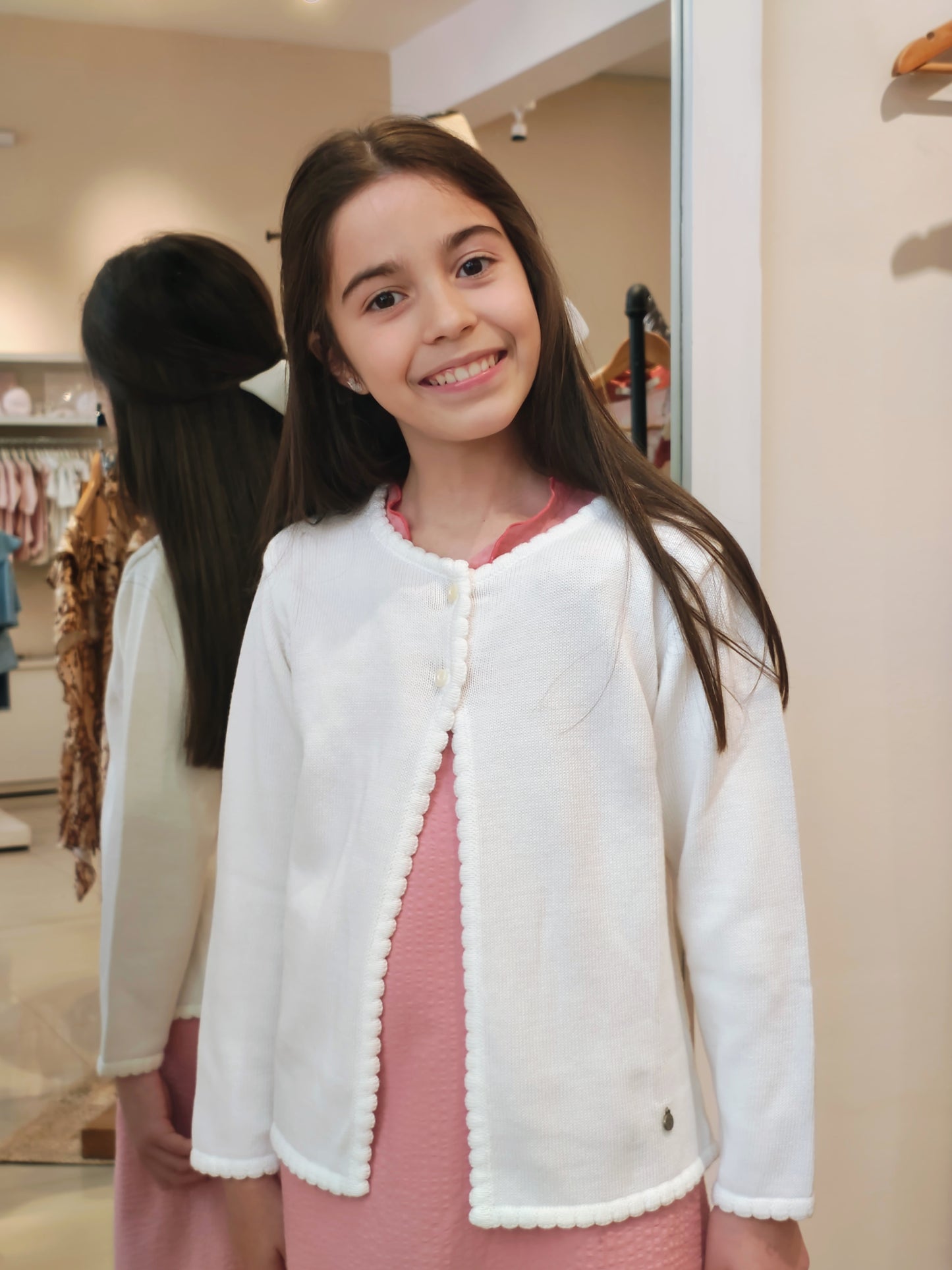 Cardigan Jersey Natural