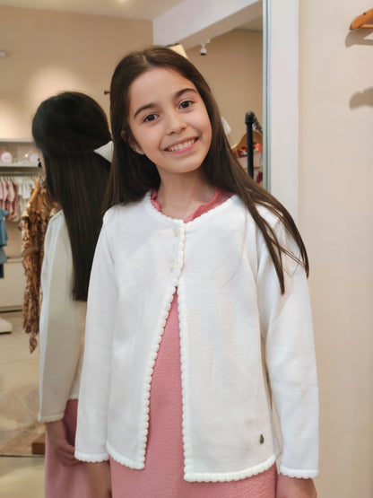 Cardigan Jersey Natural