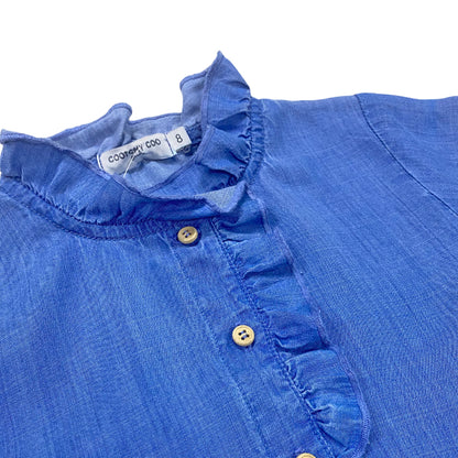 Camisa voladito Denim