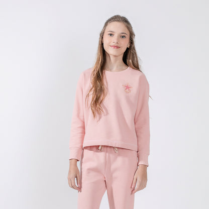 Buzo estrella rosa