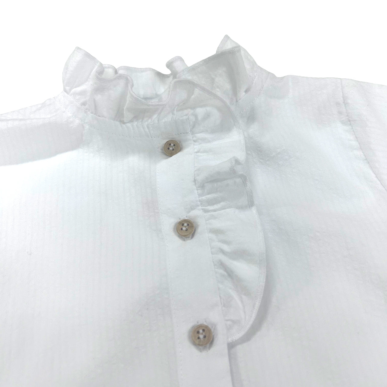 Camisa voladito blanca