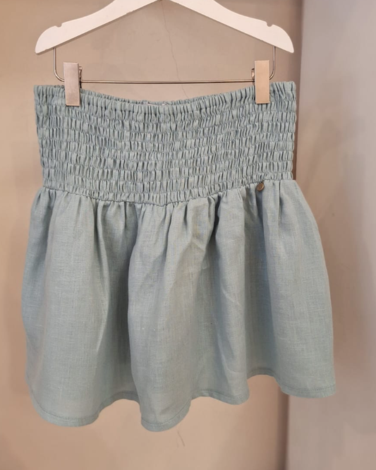 Pollera Bruna Lino Cristal