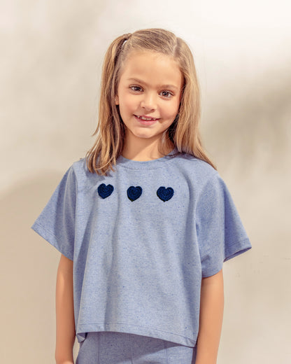 Remera Monica Azul