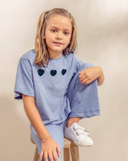 Remera Monica Azul
