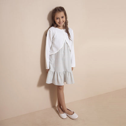 Vestido Marta  Rayas Celeste