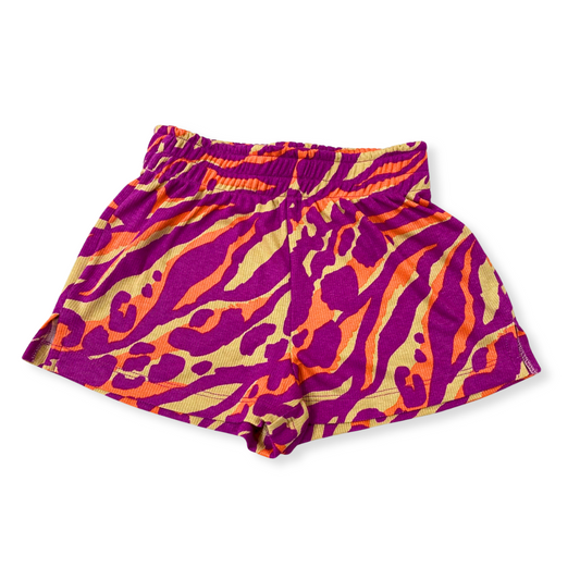 Short Merci Print Purple