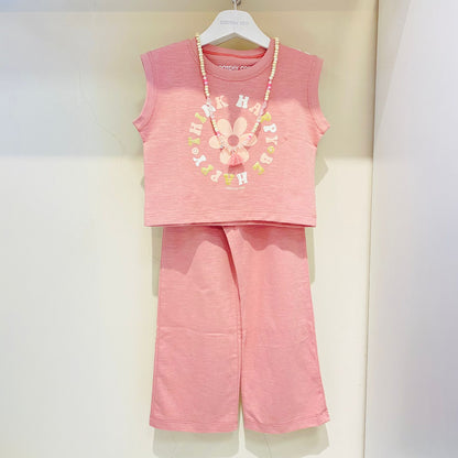 Pantalon Campana Rosa