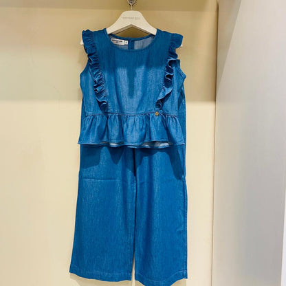 Blusa hilando viscosa denim