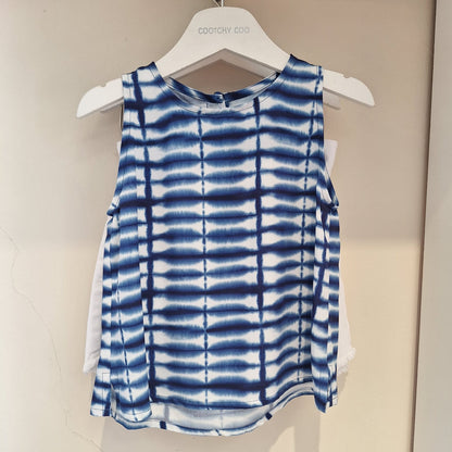 Blusa Amelia batik azul