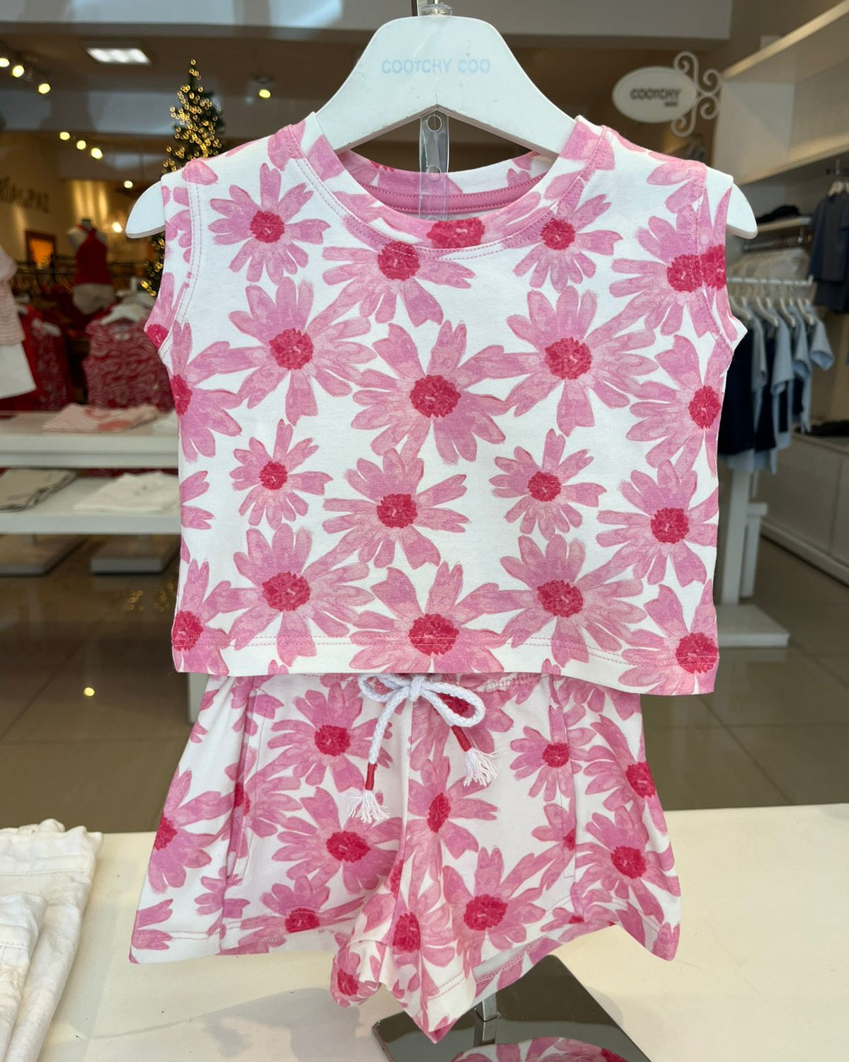 Short Margarita Flores Rosa