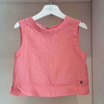 Blusa Bruna Brillito Coral