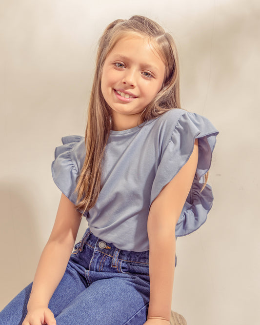 Remera Volados Celeste