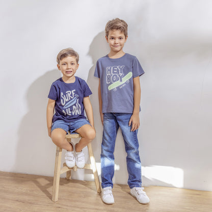 Remera Varon Azul Surf