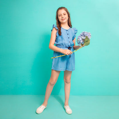 Mameluco susi denim azul