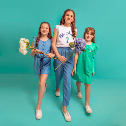 Mameluco susi denim azul