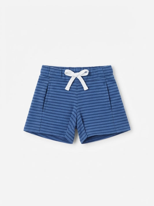 Short Margarita Rayaz Azul