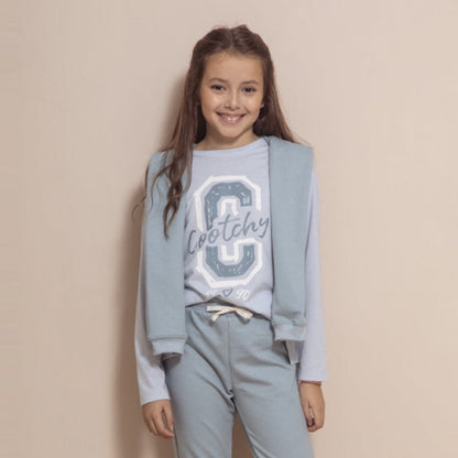 Remera Celeste "C"