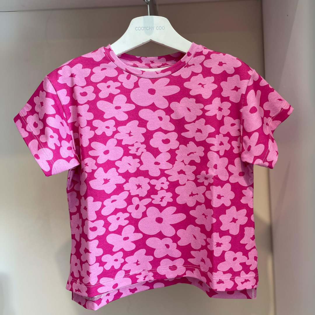 Remera Londres Magnolia Fucsia