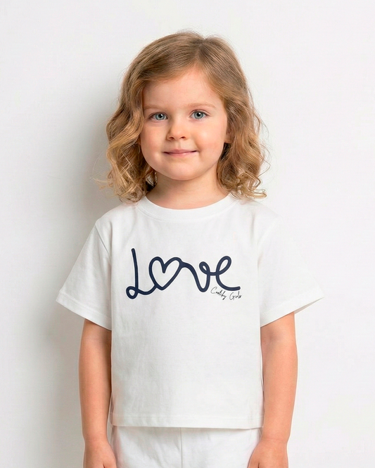 Remera Monica Love Natural